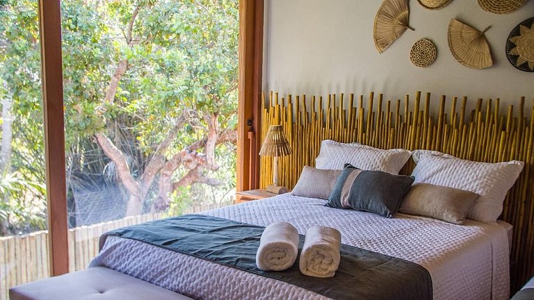 Casa de luxo em Caraíva à beira do rio – 7 suítes