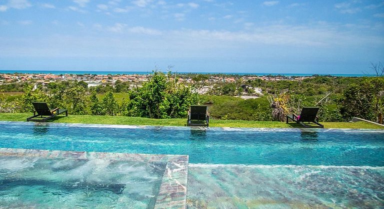 Casa de luxo em Caraíva à beira do rio – 7 suítes