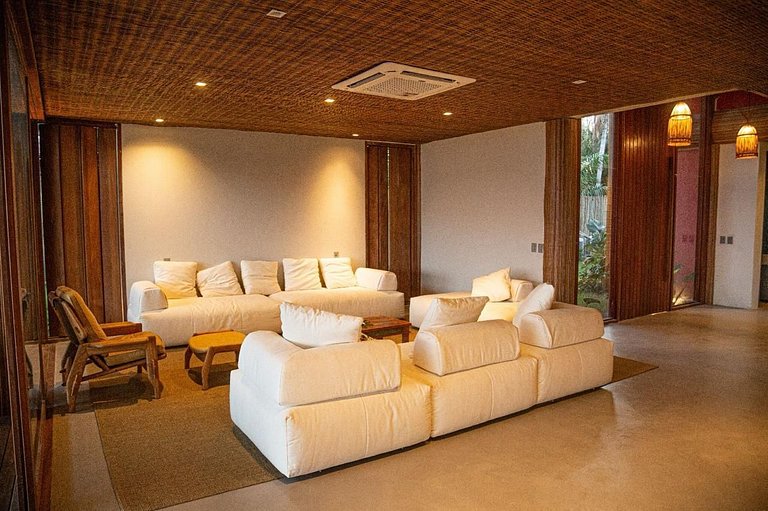 Casa de luxo em Caraíva à beira do rio – 7 suítes