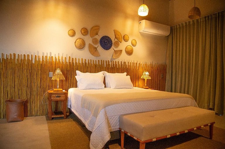 Casa de luxo em Caraíva à beira do rio – 7 suítes