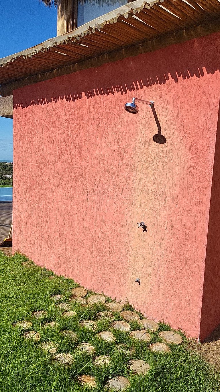 Casa de luxo em Caraíva à beira do rio – 7 suítes
