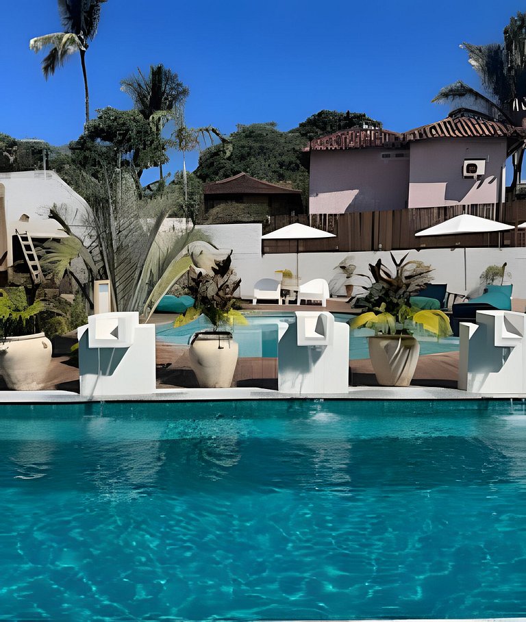 Villa para até 12 pessoas na Rua Mucugê – Jacuzzi & Piscina