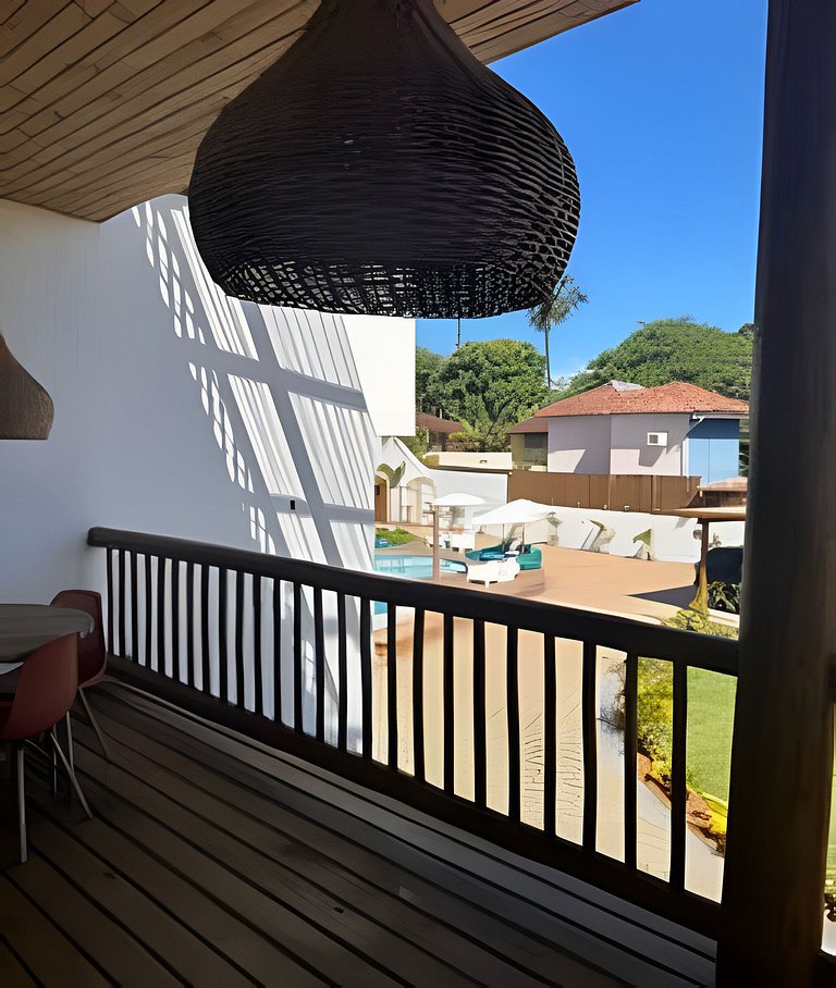 Apê completo na Rua Mucugê – Piscina, Jacuzzi e Charme
