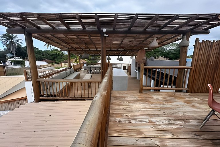 Apê completo na Rua Mucugê – Piscina, Jacuzzi e Charme