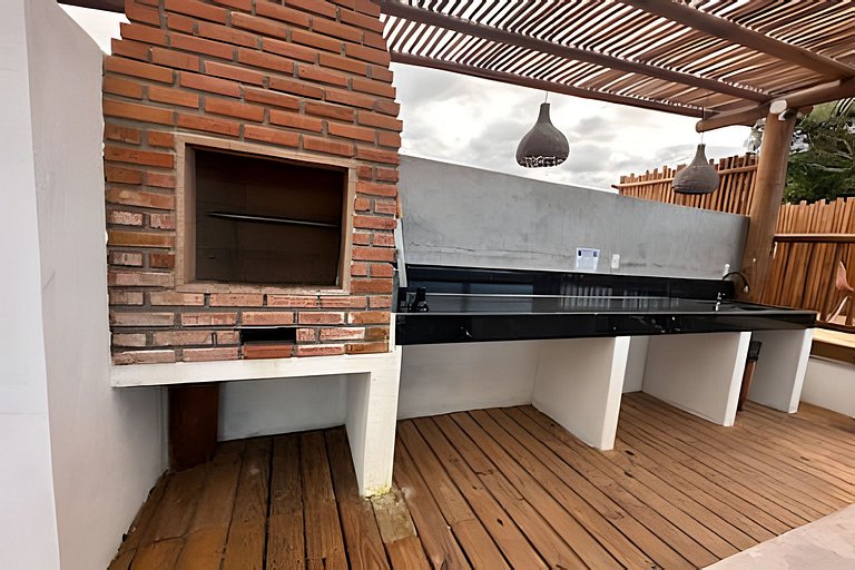 Apê completo na Rua Mucugê – Piscina, Jacuzzi e Charme
