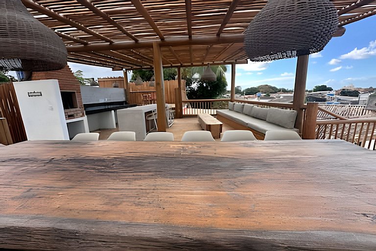 Apê completo na Rua Mucugê – Piscina, Jacuzzi e Charme