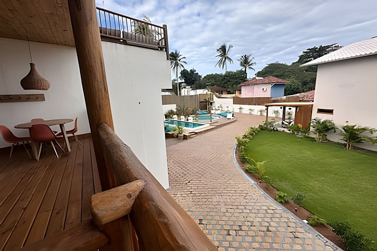 Apê completo na Rua Mucugê – Piscina, Jacuzzi e Charme