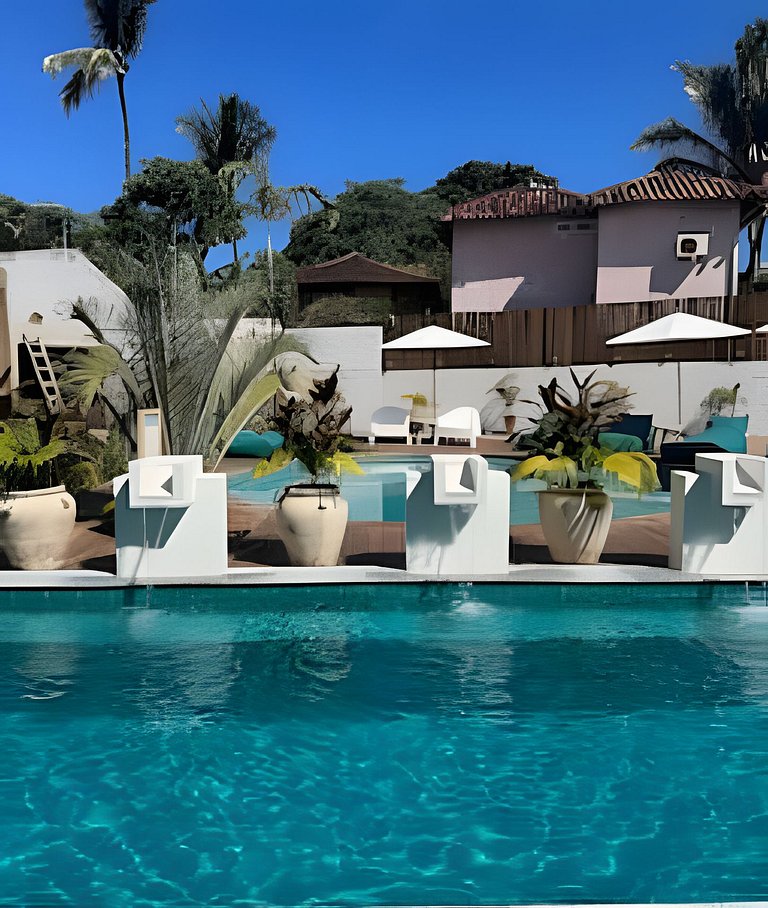 Suíte aconchegante na Rua Mucugê – Piscina + Garagem