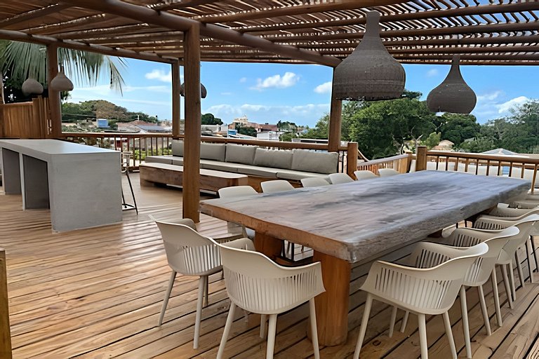 Suíte aconchegante na Rua Mucugê – Piscina + Garagem