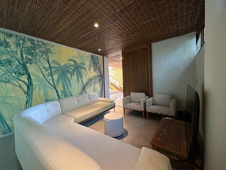 Casa de luxo em Caraíva à beira do rio – 7 suítes