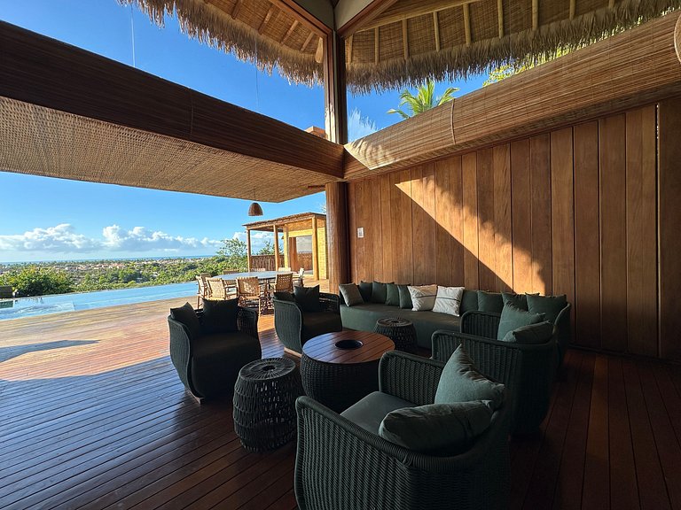 Casa de luxo em Caraíva à beira do rio – 7 suítes