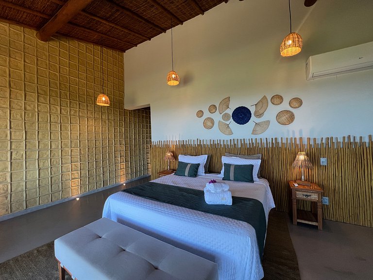 Casa de luxo em Caraíva à beira do rio – 7 suítes