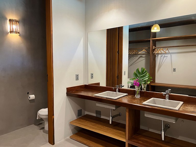 Casa de luxo em Caraíva à beira do rio – 7 suítes