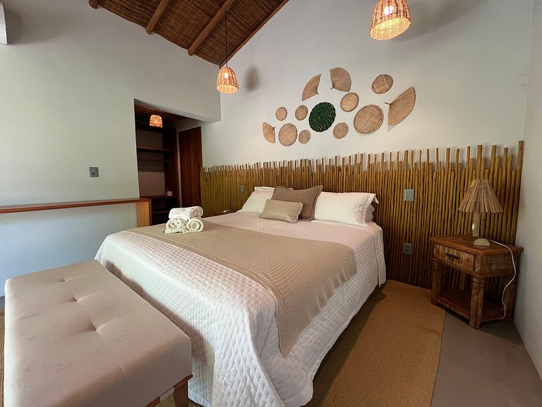 Casa de luxo em Caraíva à beira do rio – 7 suítes