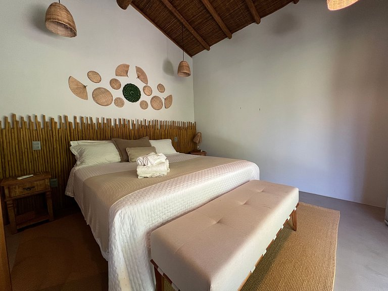 Casa de luxo em Caraíva à beira do rio – 7 suítes
