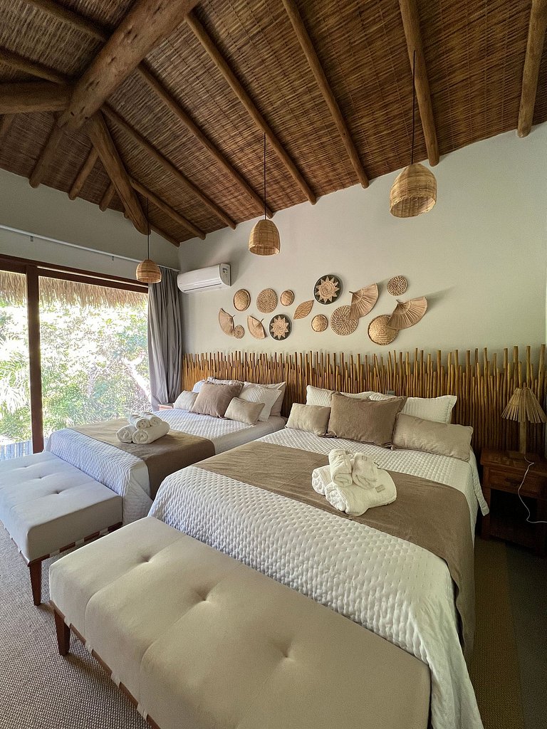 Casa de luxo em Caraíva à beira do rio – 7 suítes