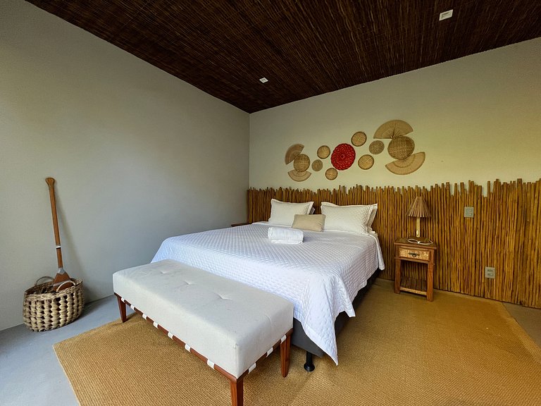 Casa de luxo em Caraíva à beira do rio – 7 suítes