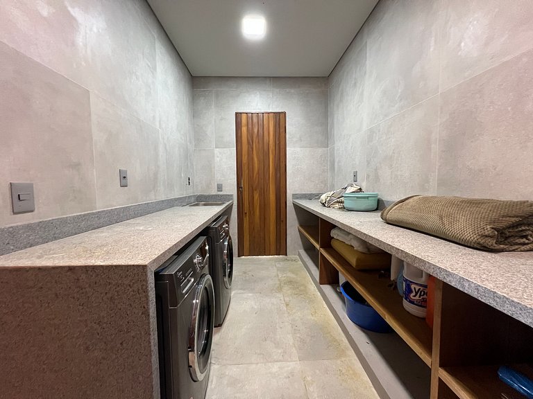 Casa de luxo em Caraíva à beira do rio – 7 suítes